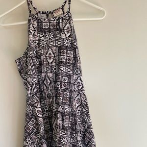 patterned dress